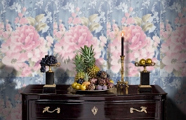 Обои 45-078-05 фото в интерьере гостиной превью