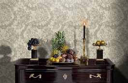 Обои 45-086-03 фото в интерьере гостиной превью