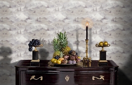 Обои 45-304-03 фото в интерьере гостиной превью