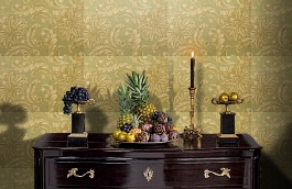 Обои 7321-77 фото в интерьере гостиной превью