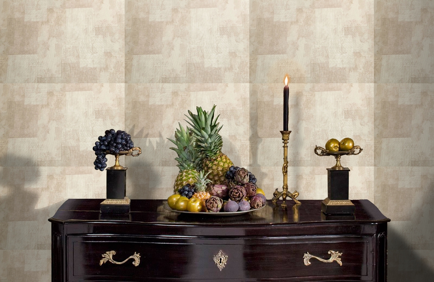 Обои 7412-22 фото в интерьере гостиной