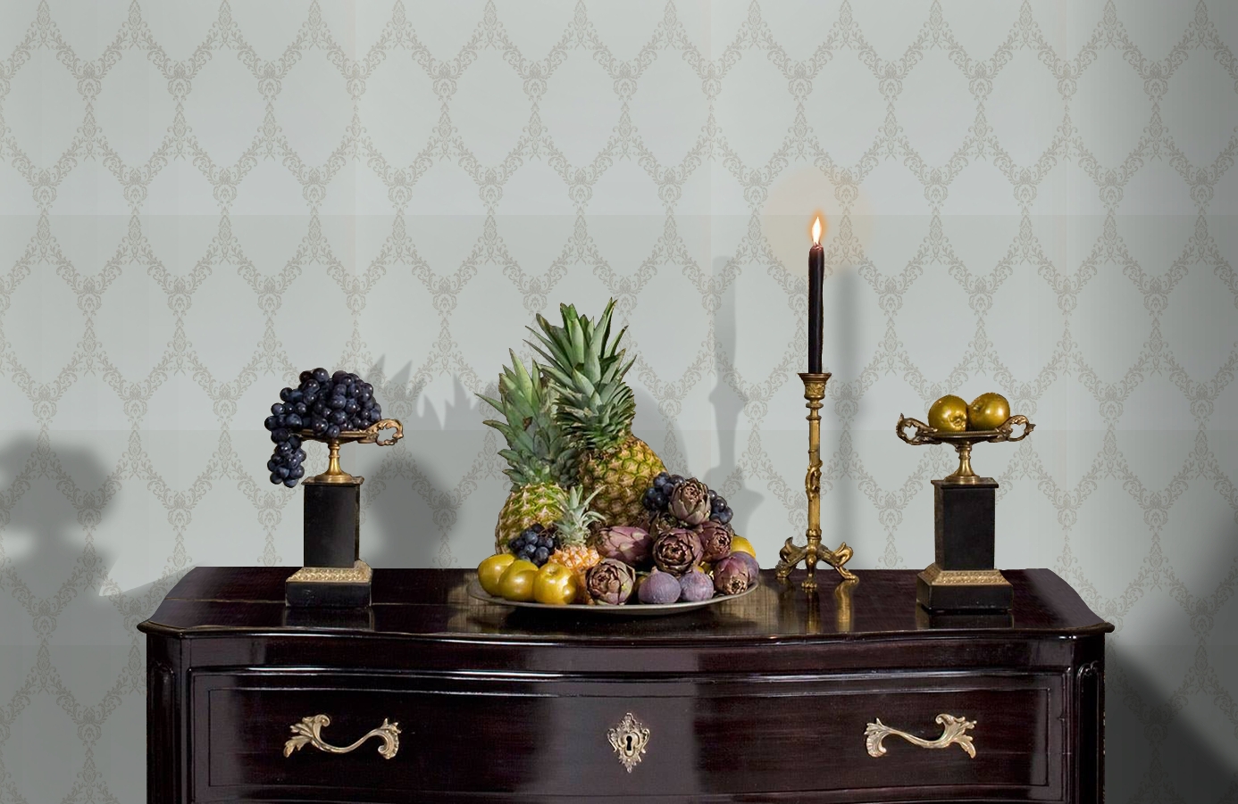 Обои 75003-28 фото в интерьере гостиной Обои 75003-28 фото в интерьере гостиной