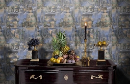 Обои 90011-66 фото в интерьере гостиной превью