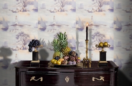 Обои 90013-56 фото в интерьере гостиной превью