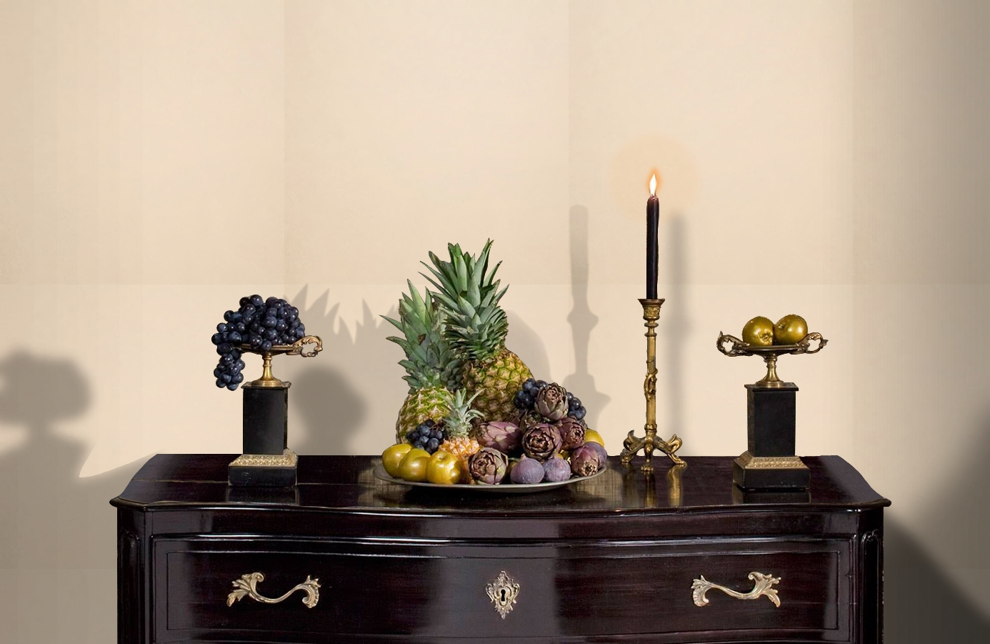 Обои HC71008-22 фото в интерьере гостиной