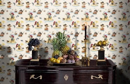 Обои PL71000-16 фото в интерьере гостиной превью