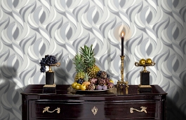 Обои PL72058-14 фото в интерьере гостиной превью