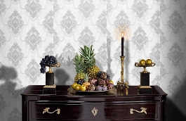 Обои PP72013-14 фото в интерьере гостиной превью