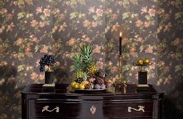 Обои VS71038-44 фото в интерьере гостиной превью