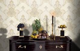 Обои 32003-1 фото в интерьере гостиной превью