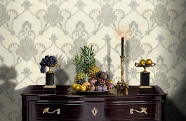 Обои 32003-6 фото в интерьере гостиной превью