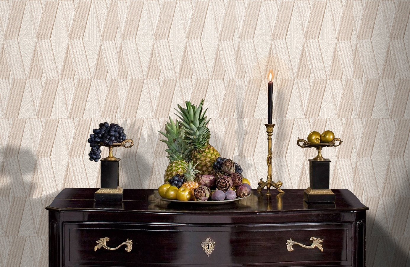 Обои 2608-3 фото в интерьере гостиной