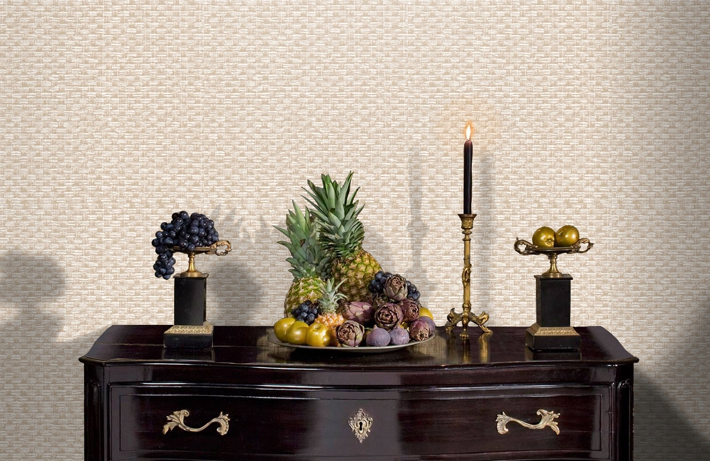 Обои 2609-3 фото в интерьере гостиной