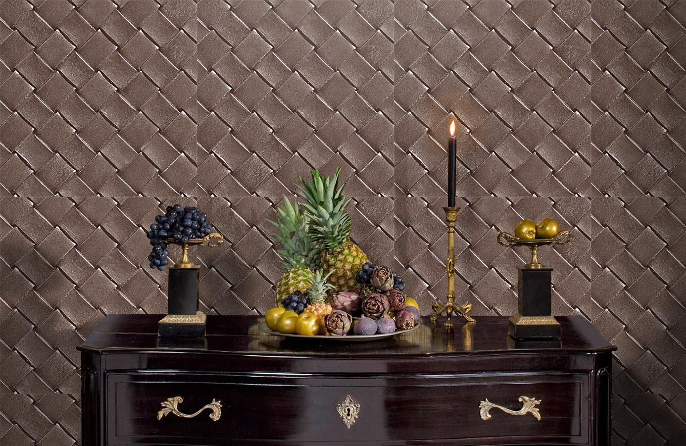 Обои 65417-11 фото в интерьере гостиной