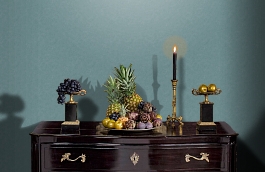 Обои 98743 фото в интерьере гостиной превью