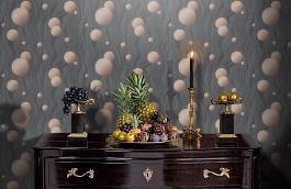 Обои HC72061-48 фото в интерьере гостиной превью