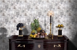 Обои VV71920-41 фото в интерьере гостиной превью