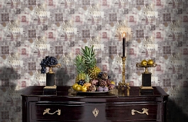 Обои VV71920-44 фото в интерьере гостиной превью