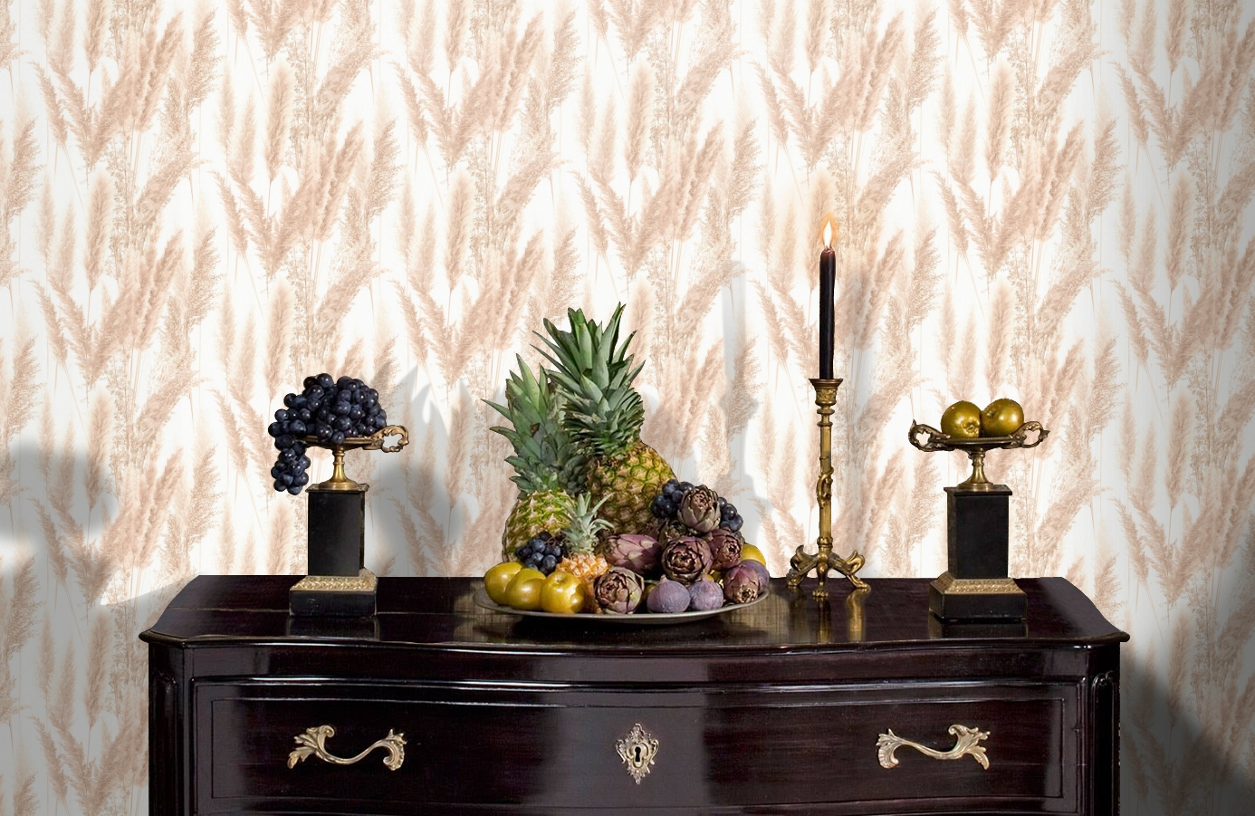 Обои VV72086-21 фото в интерьере гостиной