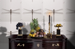 Обои 54426-6 фото в интерьере гостиной превью