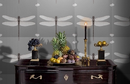 Обои 54426-7 фото в интерьере гостиной превью