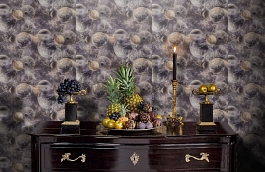 Обои 10841-02 фото в интерьере гостиной превью