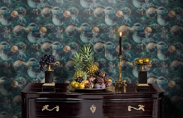 Обои 10841-03 фото в интерьере гостиной превью