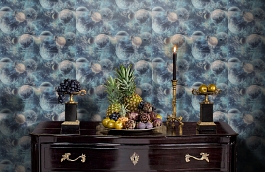 Обои 10841-04 фото в интерьере гостиной превью