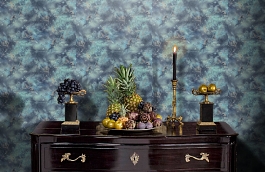 Обои 10842-04 фото в интерьере гостиной превью