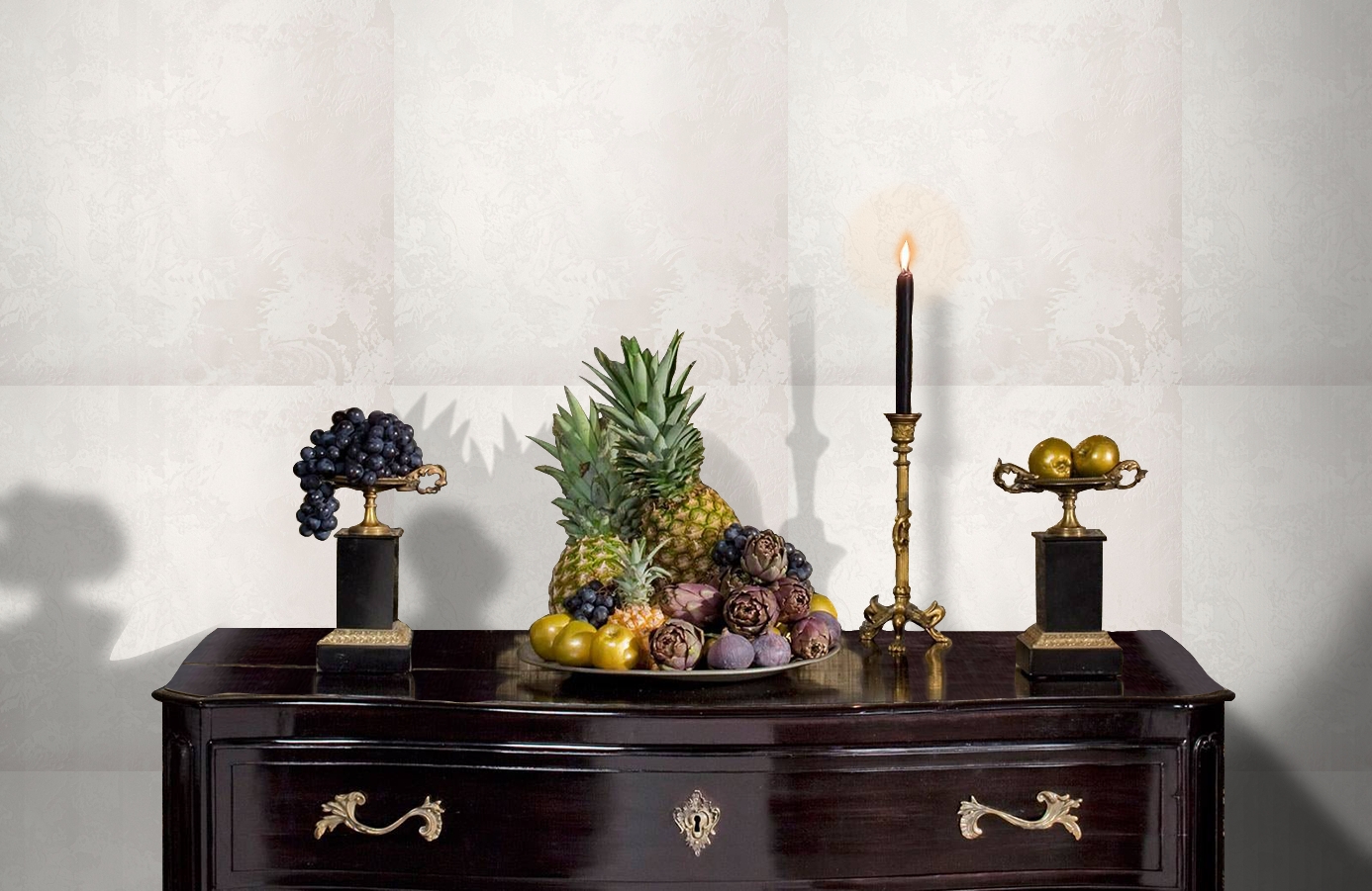 Обои 285922 фото в интерьере гостиной