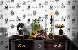 Обои 286071 фото в интерьере гостиной превью