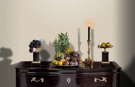 Обои 1024-13ОАВ фото в интерьере гостиной превью