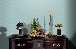 Обои 7005-4 фото в интерьере гостиной превью