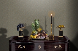 Обои 84176-7 фото в интерьере гостиной превью