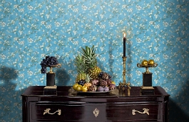 Обои 84211-6 фото в интерьере гостиной превью