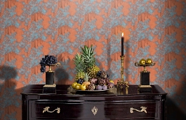 Обои 84213-5 фото в интерьере гостиной превью