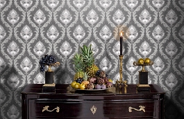 Обои 20182-15 фото в интерьере гостиной превью