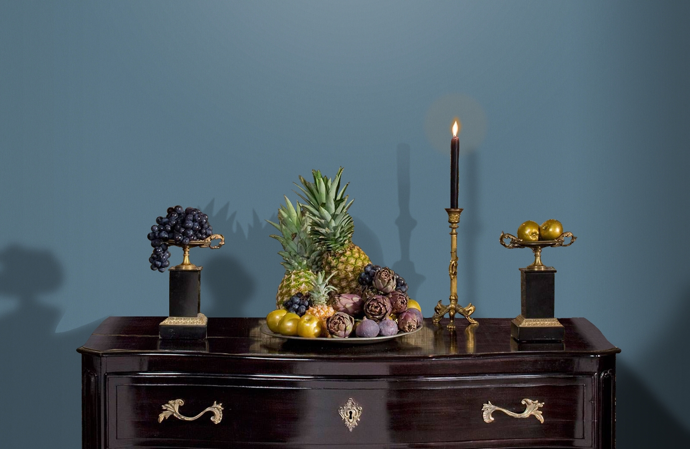 Обои 7555-66 фото в интерьере гостиной