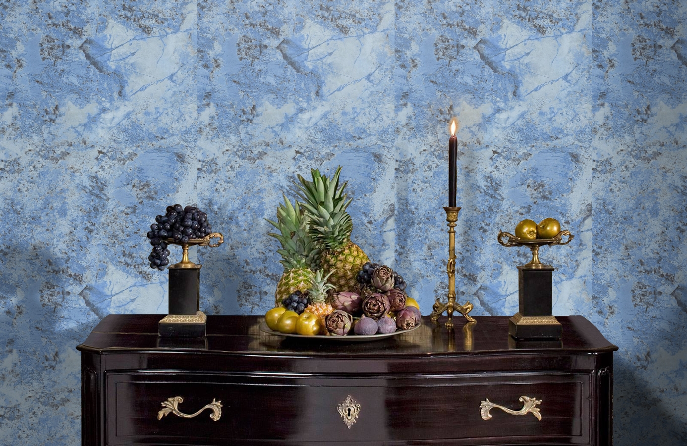 Обои 85602 фото в интерьере гостиной