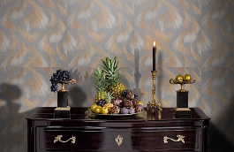 Обои R23701 фото в интерьере гостиной превью