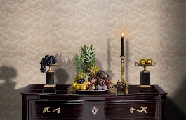 Обои R23714 фото в интерьере гостиной превью