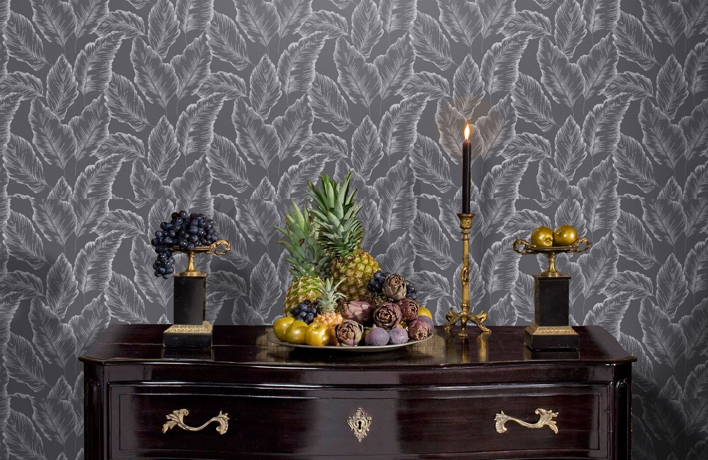 Обои 286599 фото в интерьере гостиной