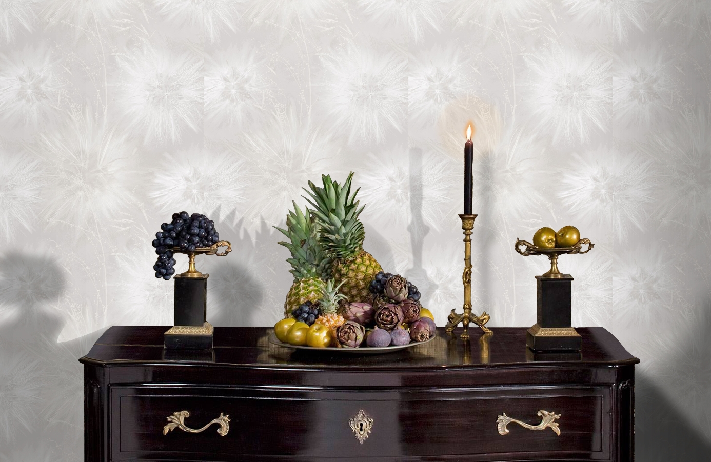 Обои 286812 фото в интерьере гостиной