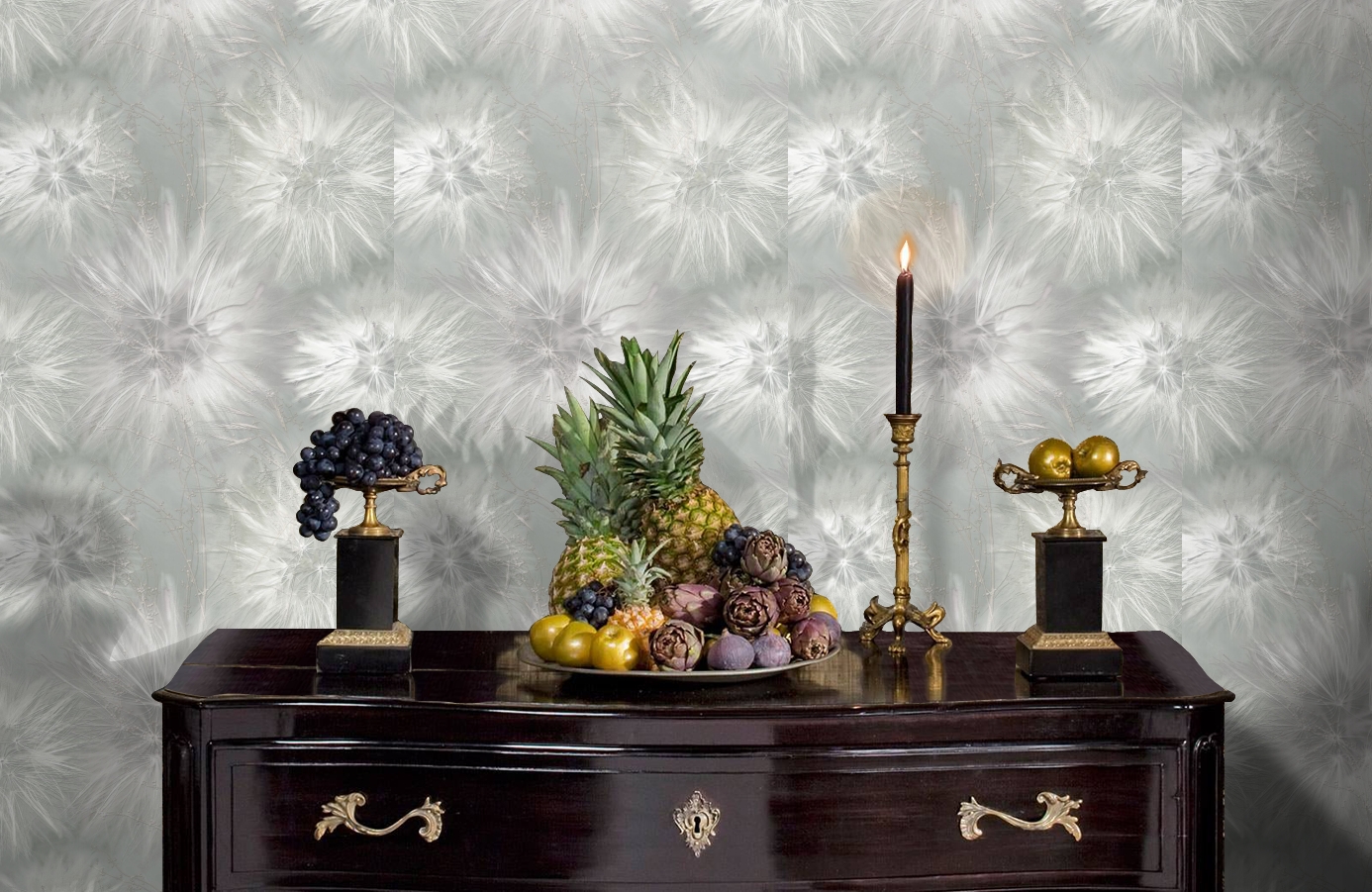 Обои 286813 фото в интерьере гостиной