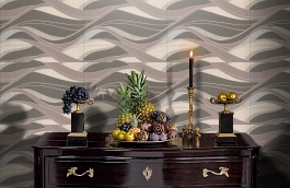 Обои 4314-3 фото в интерьере гостиной превью