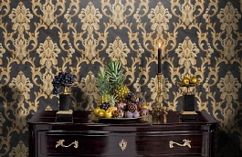 Обои Z34929 фото в интерьере гостиной превью