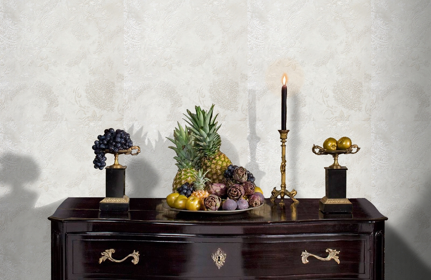 Обои 286742 фото в интерьере гостиной