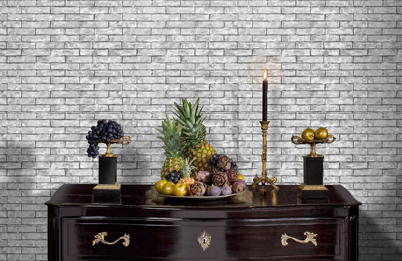 Обои 286857 фото в интерьере гостиной