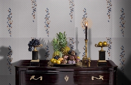 Обои 15018-9 фото в интерьере гостиной превью