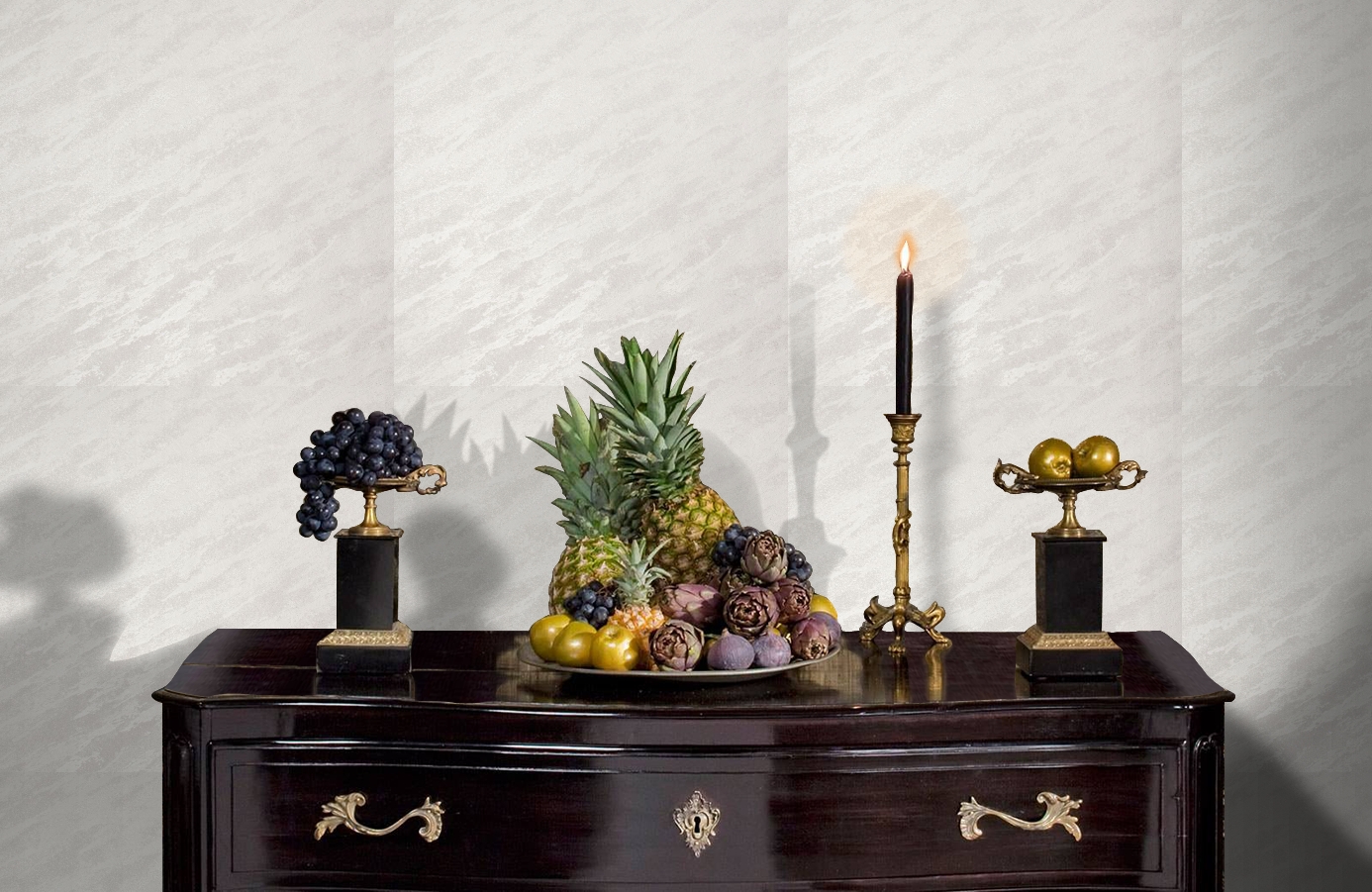 Обои 287366 фото в интерьере гостиной